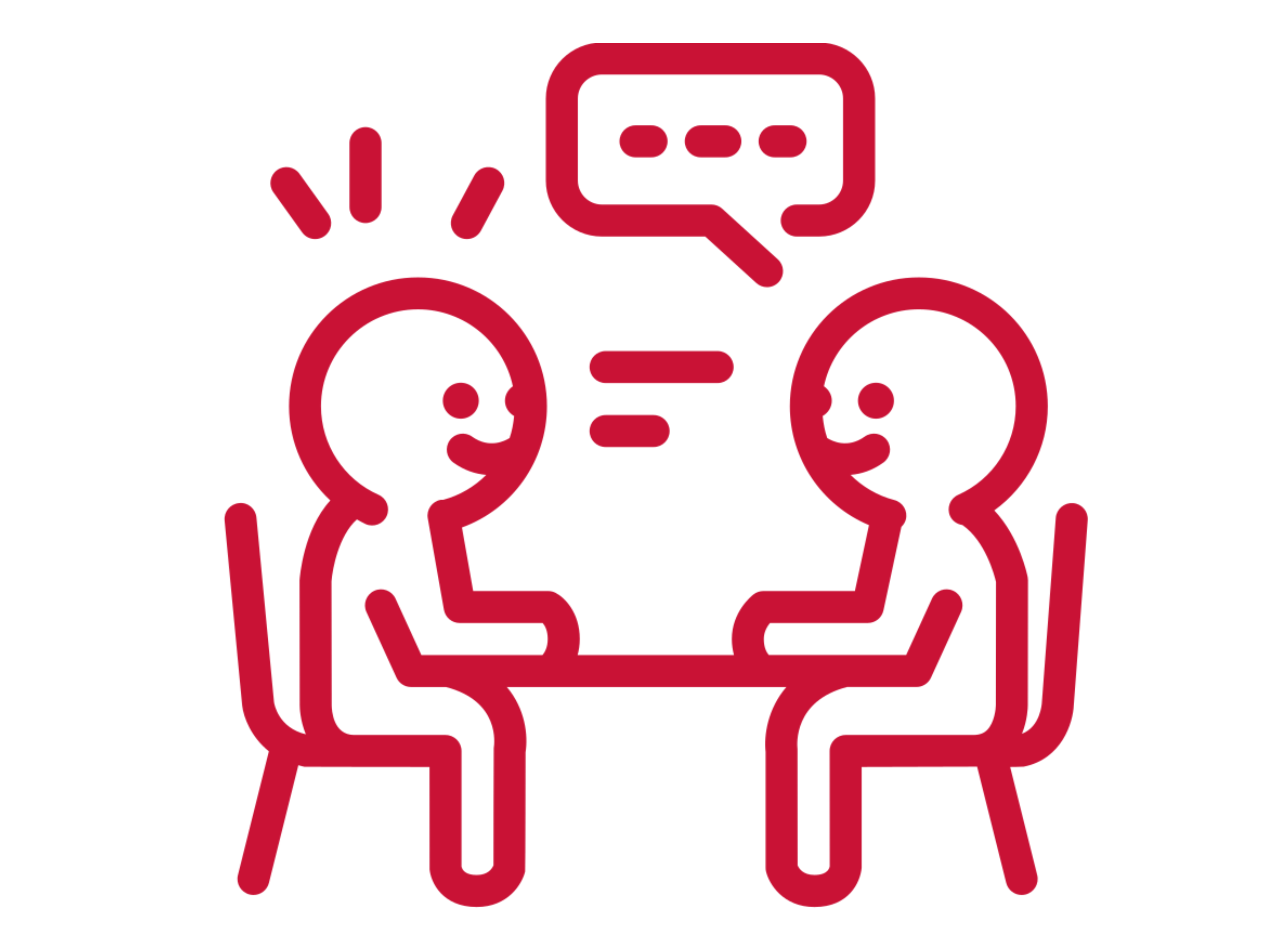 Icon of people conversing